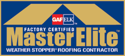 atlanta roofing contractor master elite logo
